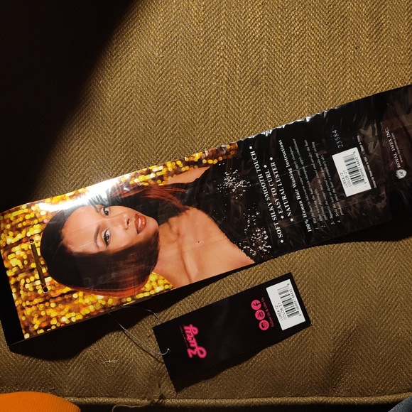 Zury Lurex 100% Premium Remi Human Hair silky straight 12 inches color 27 - Picture 5 of 6